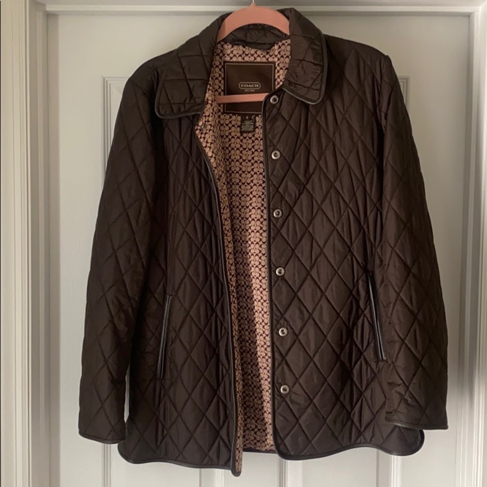 Coach Quilted Jacket